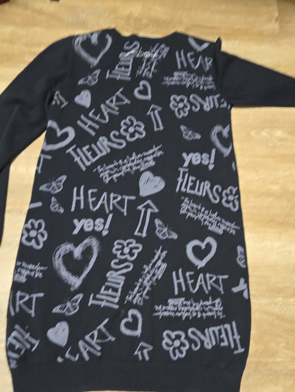 Desigual Sweater Dress, Girls 13/14 — Fits Like Women's XS
